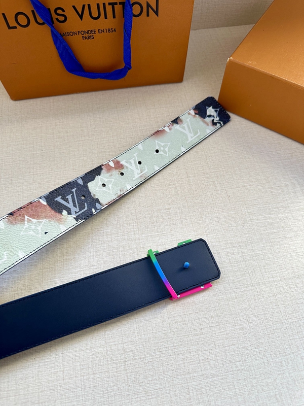 激安ルイヴィトンベルト素材ディテール